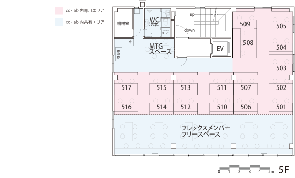 5階:間取り 5階:間取り