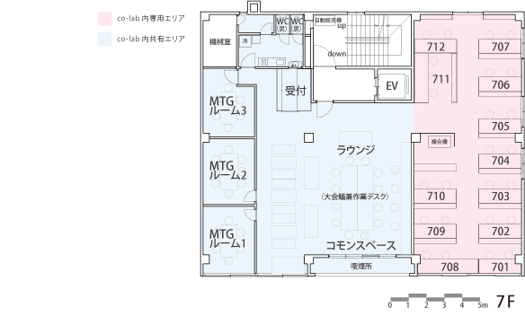 7階:間取り 7階:間取り
