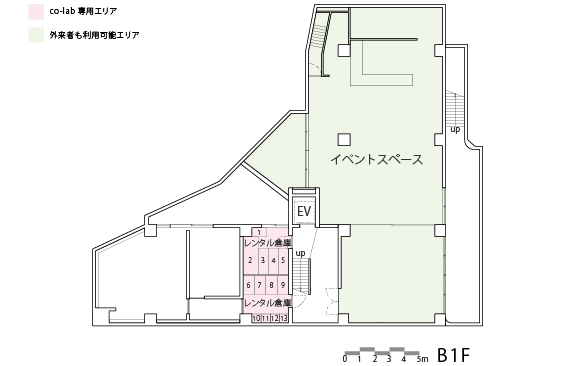 地下1階:間取り 地下1階:間取り